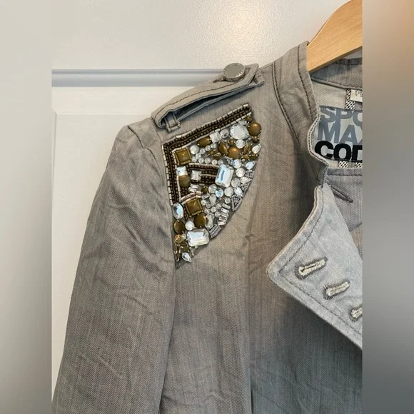 SportMax code denim jacket - Picture 4 of 8